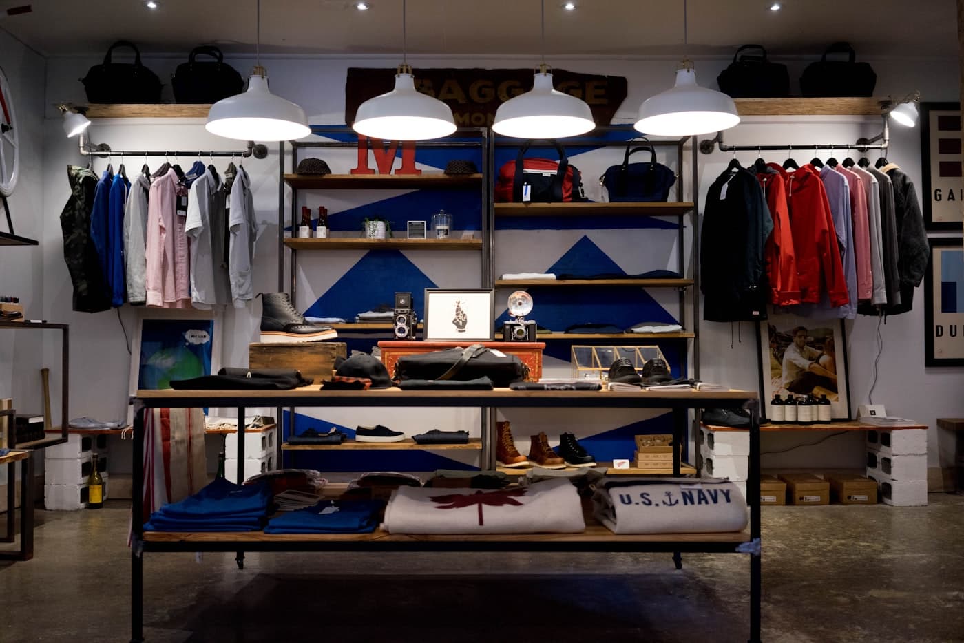 Empty retail rail where a sold-out product used to hang